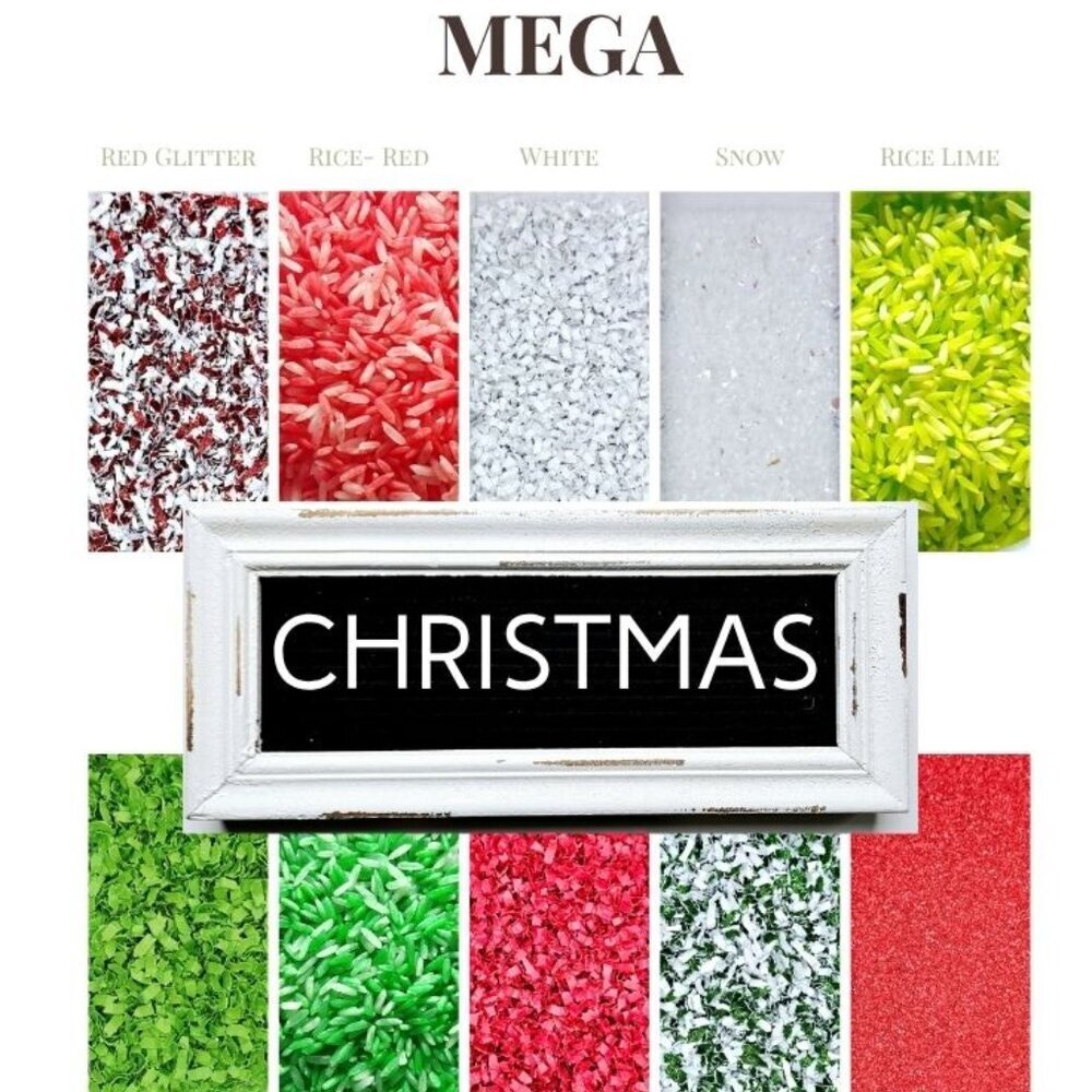 Sensory Bin | CHRISTMAS | Educational Activity, Stim Toy, Toddler Gift Idea